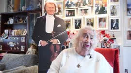 Meet the UK pensioner who has shrine to André Rieu and a life-size cardboard cut out