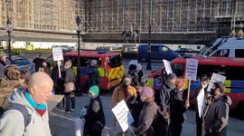 Nationality & Borders Bill protest, Old Palace Yard