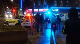 A deliver man crush with a car in Walthamstow