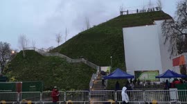The Ill Fainted Mound In Marble Arch Celebrates Its Last Day In Action As Visitors See It On Its Last Day