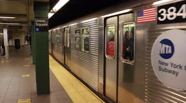 New York City’s vintage ‘Brightliner’ subway cars ride into history with final run