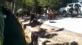 Two deaths, dozens of homes burned as tribal groups fight with traditional weapons in Papua, Indonesia