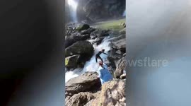 Scuba divers recover tourist’s diamond ring lost in waterfall