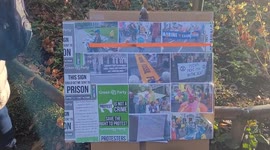 Protest 'Stop The Police Bill' The Green Party