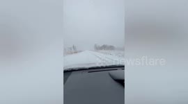 Heavy snow blankets southern Japan during country's cold weather spell