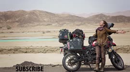 People said it was dangerous, terrorist country/ Canadian girl crosses South Pakistan/Balouchistan on motorcycle by herself /shocking heart-warming experience