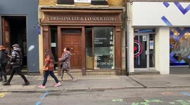 The office of Cinese agent Christine Lee in Soho