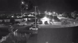 New years Day got hit in  the run by firewords?