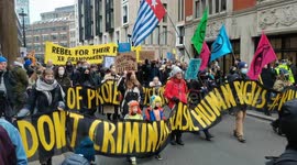 'Kill The Bill' march in London against proposed law that could limit protest