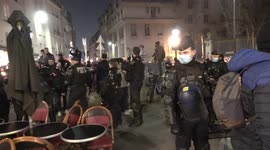 Violent clashes erupt during far-right 'Marche des Fiertes Parisiennes' in central Paris
