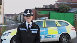 Chief Superintendent Hayley Barnett speaks about the murder investigation at Station Road, Derbyshire (16/1)