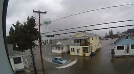 Northeast Coastal Areas slammed with storms, high surf, flooding