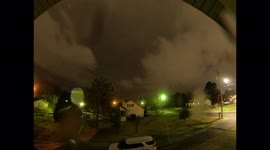 View Of The Quad State Tornado Hitting Mayfield, KY As Seen From 20 Minutes To The North In Paducah, KY