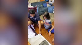 Parents gift their son with cardboard cut-out of Lisa from Blackpink for his birthday