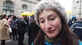 NHS100K march against NHSmandate no jab no work, London, UK