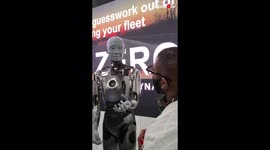 Super-intelligent robot KNOWS how to respond with wit and style