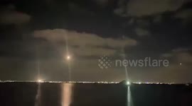 Ballistic missiles fall over UAE capital Abu Dhabi after being intercepted
