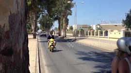 Overview of marina at Kos, daily life