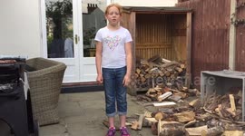 Best way to stack wood