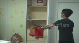 Police find helper on social media to catch snake