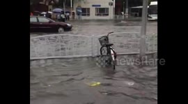 Shanghai hit by severe floods