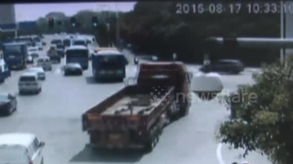 Two men on scooter survive run over by truck - Buy, Sell or Upload ...