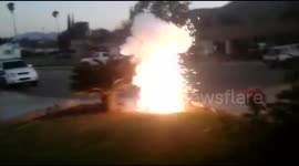 Fourth of July firework accident
