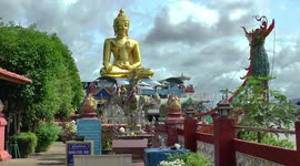 Sculptures at the Golden Triangle