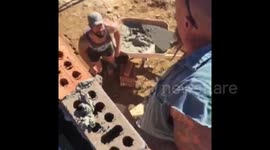 Brickie ballet: Oz labourers' amazing feats