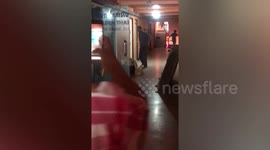 Crazed American tourist terrorises neighbours in apartment in Thailand