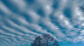 Watch this breath-taking display of Gravity  Wave clouds captured over the skies of Kentucky