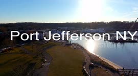 Still waters in Port Jefferson NY