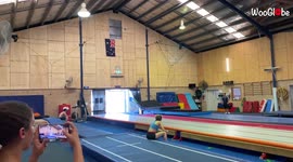 Check out this UNREAL tumbling routine from Aussie gymnast