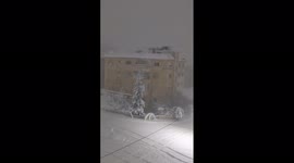 Jordan: Snowstorm Hits, Amman Blanketed In White 4