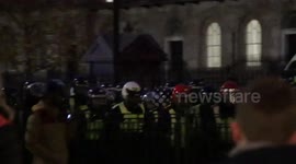 THE LOCKDOWN BREACH , NIGHT TIME PARTY PROTEST - LIVE MUSIC FROM THE STREET - THE TSG WARM UP TO TAKE THE PARTY DOWN. 10 DOWNING STREET -- 2