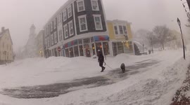 Blizzard of 2022 Slams into Northeastern New England on Saturday, January 29, 2022