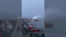 High winds and dangerous conditions of Storm Corrie cause chaos in Scotland