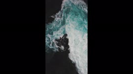 Waves From a birds eye view. How the waves look if you was an eagle.