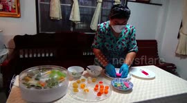 Nurse makes candy that looks exactly like Thai sato 'stinky' beans