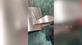 Model maker creates impressive miniature creations including a FUNCTIONING LIGHTSABER