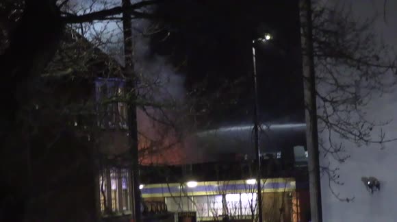 Significant emergency crews response to garage fire in Acton