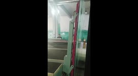 Glass cutting video capture in factory That amazing machines teacnology