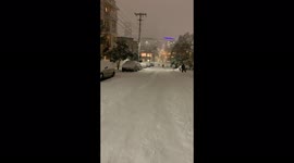 Seattle woman arrested after nearly running down group who hit her car with snowballs supplementary footage