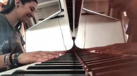 An original song composed by Me and my dog Blue. Volume up to hear him singing