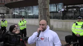 Protester outside New Scotland Yard confirms that DC has been assigned to the investigation of the downing street parties