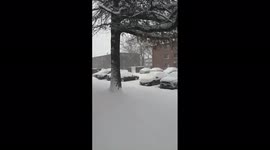 Chicago slammed with heavy snow amidst Winter Storm Landon