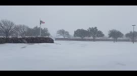 Winter Storm Landon in Texas