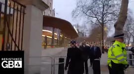 Keir Starmer Confronted outside New Scotland Yard Westminster (07.02.22) [Livestream Footage] London