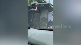 Ukrainian citizens scuffle over missing rented motorbike in Indonesia