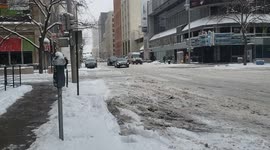 Snowstorm in Denver CO